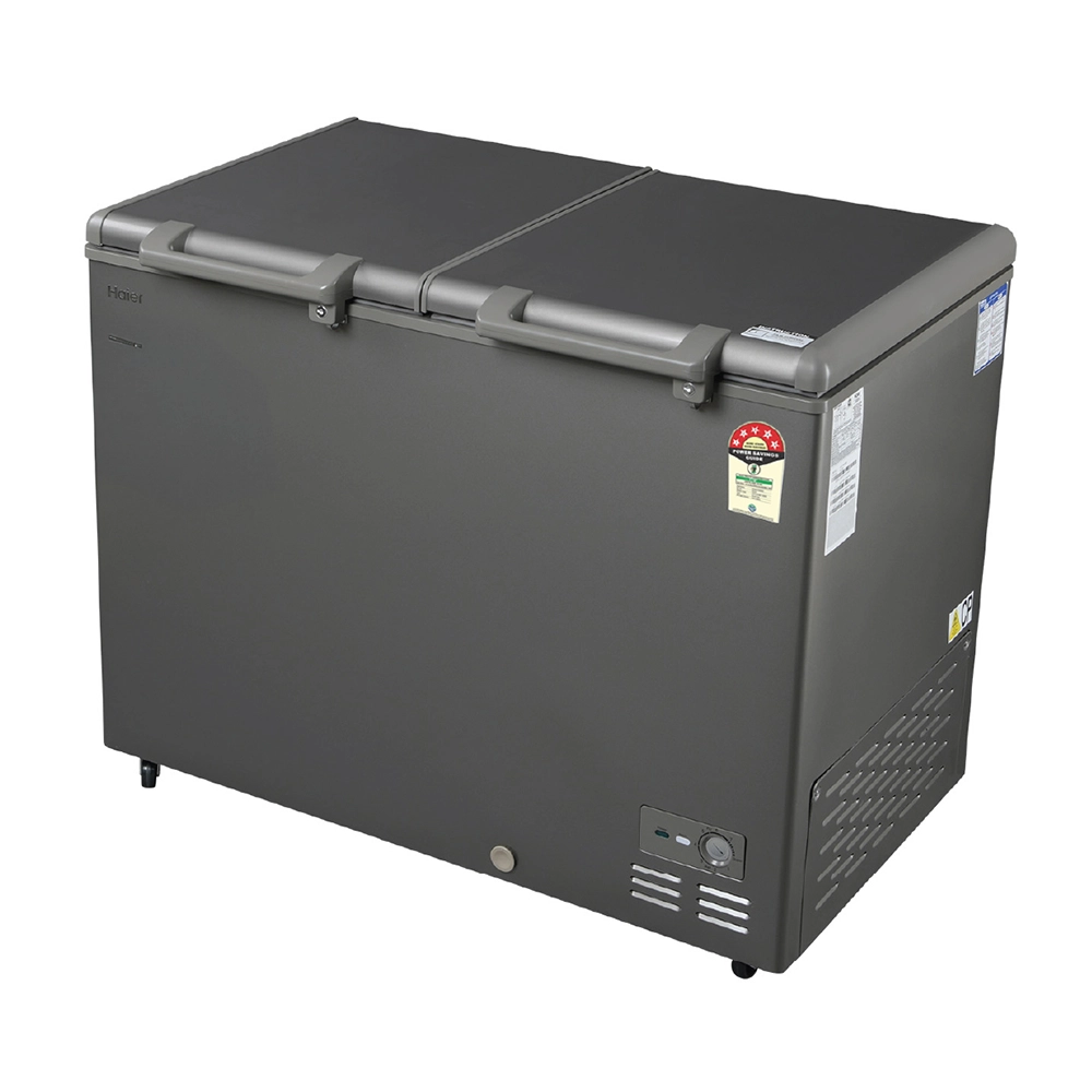 Haier Deep Freezer 510L, Hard Top Convertible Freezer (Titanium)